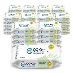 깨끗한나라 클린 손소독티슈 마일드 휴대용20매 50팩