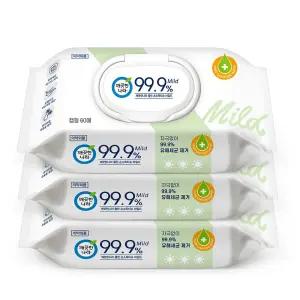 깨끗한나라 클린 손소독티슈 마일드 캡형 60매 3팩