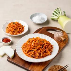 무생채 김치 2kg 전라도 보성 무채 김치 / 국내산 / 당일제조 / HACCP 인증