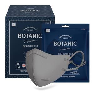 프리미엄 마스크 KF94 그레이 모나리자 보타닉 50매