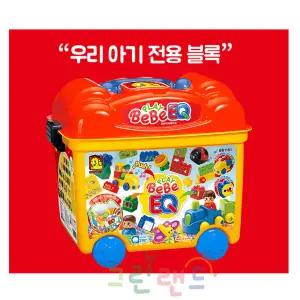 뉴 플레이 베베 EQ  3개월이상 BB1101 첫블록  멜로디카 스티커  스마트블록3종  창의력블록 유아전용 그린랜드79