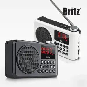브리츠 BZ-LV990 휴대용 무선 라디오 블루투스 스피커 효도 미니 MP3 FM 소형