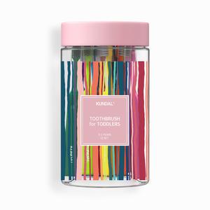 쿤달 딥 클린 항균 초극세모 유아 칫솔, 12개