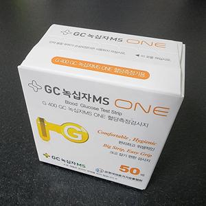 2박스 100매 - 녹십자MS 원 ONE 혈당시험지 당뇨혈당체크지 2박스 100매 - 28년 02월