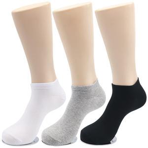 남성 여성 무지 발목 스니커즈 양말 10켤레 세트