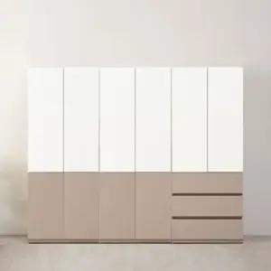 파로마 솔트 터치도어 2400 키큰 옷장 3종 세트 mcr146