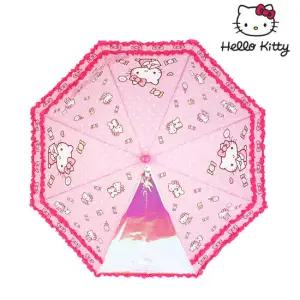 산리오 헬로키티 디저트이중프릴우산 40 여아 유아동 안전 우산