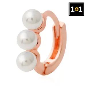 [1+1] 14K 진주커넥팅 피어싱 Gold pin 한쪽