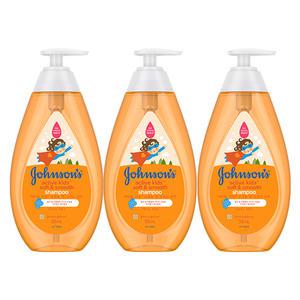 존슨즈베이비 키즈 소프트 앤 스무디 샴푸, 500ml, 3개