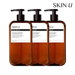 스킨유 이노센트 딥 머스크 샤워젤 500g*3입