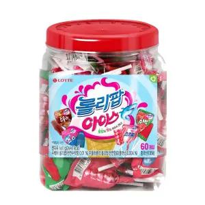 롯데웰푸드 롤리팝 아이스 660g(11g, 60입), 1개