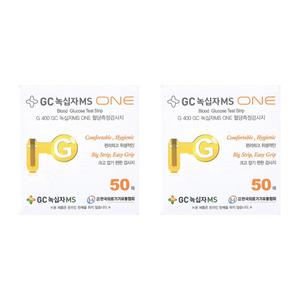 녹십자MS 원 ONE 혈당시험지 혈당측정검사지 100매 - 28년 03월