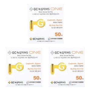 녹십자MS 원 ONE 혈당시험지 혈당측정검사지 150매 - 28년 03월