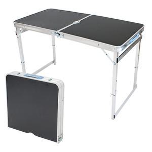 사각다리 고급 캠핑테이블 블랙 120x60