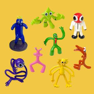 피규어 레인보우 프렌즈 로블록스 블루 그린 퍼플 레드 핑크 오렌지 옐로우