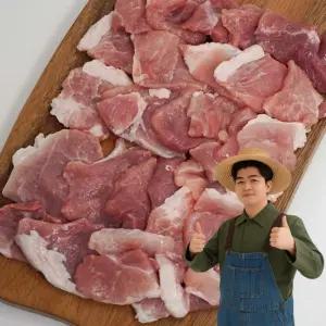 천유작 당일작업 돼지고기 뒷다리살 냉장 한돈 500g