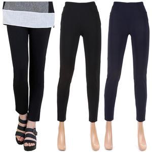 국산여성밴딩팬츠 S-5XL 빅사이즈여자바지 밴드스판 일자 부츠컷 엄마중년 단체복 9부 봄여름가을겨울기모