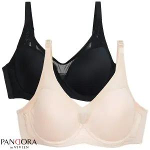 [비비안 판도라]판도라by비비안 시스루 풀컵 빅사이즈브라 CDE컵 pbr7084n