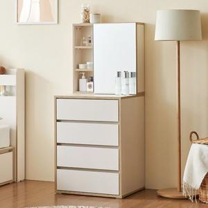 [기타]아임 서랍장 4단 600 + 화장대 (원목발 미포함)