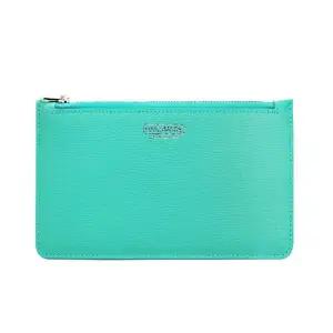 한스마레 슬림 가죽 여성 심플 장지갑 Ver2- 민트
