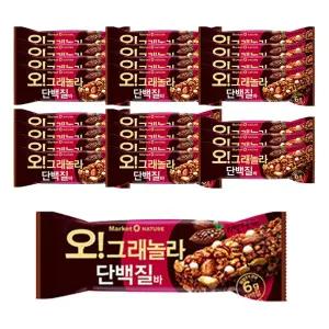 마켓오네이처 오 그래놀라 단백질바, 40g, 12입, 2개