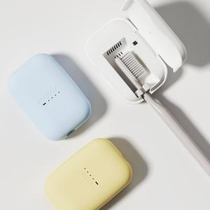 [무아스] 바람건조 온열 UV 무선 휴대용 칫솔 살균기 히팅건조