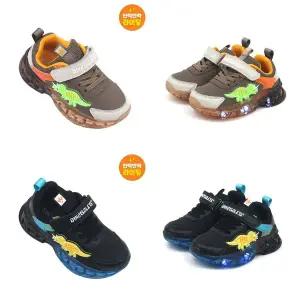 [토박스](강남점)[다이노솔즈] 토박스 DINOSOLES   LED 불나오는 공룡 운동화-트리케라 에어 와이 DNKCD...