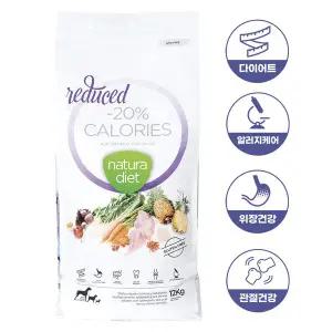 [딩고나투라]나투라다이어트 리듀스드 12kg 강아지 다이어트 사료 중성화 대형견 딩고나투라