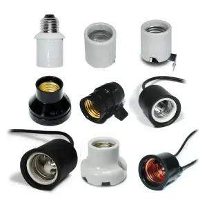 전구소켓 램프 키 사기 연결 결착 고무 방수 소켓 리셉터클 E26 E39