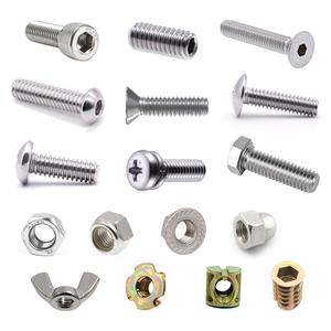 스텐 볼트 너트 세트 육각 유두 접시 둥근 트러스 머리 무두 렌치볼트 십자