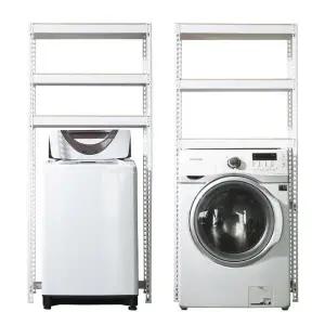 아트박스/스피드랙 스피드랙 건조기 세탁기 선반 3단 1200 x 800 x 2100