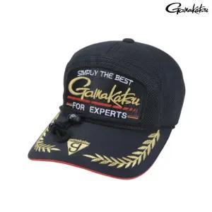 가마가츠 낚시모자 GM-9805 와펜 캡 메쉬 블랙 L