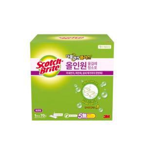 3M 올인원 물걸레 청소포 표준형 70매 1개