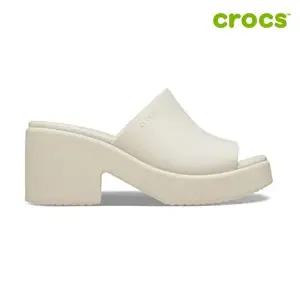 [크록스][크록스 정품] 브루클린 슬라이드 힐 여성샌들 209408-160