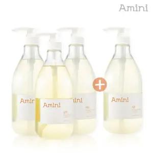 [3+1]아미니 약산성 단백질 케어 샴푸 1000ml 3개+본품1개 증정