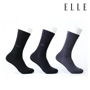 [롯데백화점]엘르 신사 무지 정장양말 5족 묶음 EH8744S5