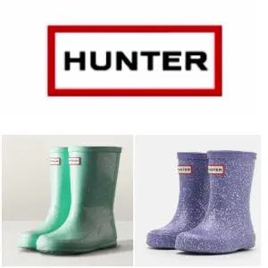 (헌터) 키즈 퍼스트 클래식 자이언트 글리터 레인부츠 HTKCE2TSFK22