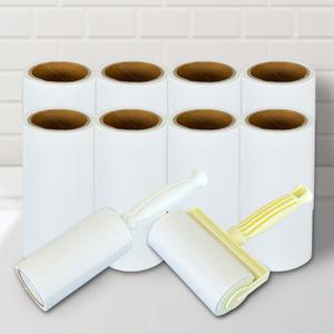 국산 돌돌이 테이프클리너 밀대 먼지 청소용 핸들2개+리필10개