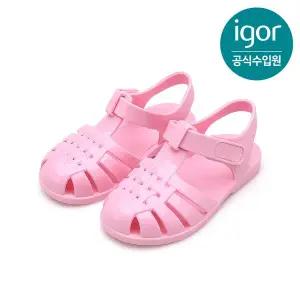 [트래드후스](센텀시티점)[IGOR] 이고르 클라시카 젤리슈즈 글로스 핑크 여아젤리슈즈 by 트래드후스