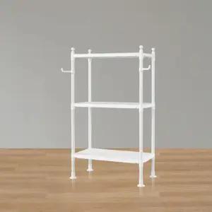 왕자 80 타공선반 화이트3단 50)_835