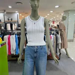 시슬리/애플아울렛/민소매 골지 니트 SAKPC7431