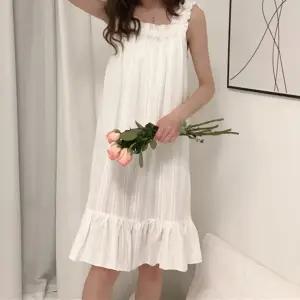 순면 나시 프릴 원피스 잠옷 홈웨어