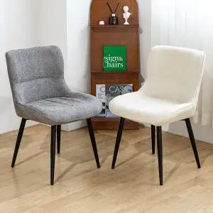 [체어팩토리]레오 패브릭 편안한 디자인 식탁의자