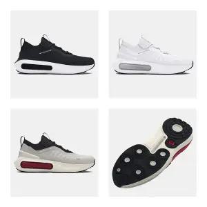 [언더아머](대전신세계)3027593 블랙 화이트 베이지 3컬러  남성 UA 팬텀 4 쿠션좋은 발편한 런닝화 운...