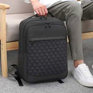 공용 스퀘어백팩 캐주얼 노트북 여행 비즈니스 가방-WF16FF0