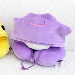 [꼬마스타]포켓몬 메타몽 후드 목쿠션