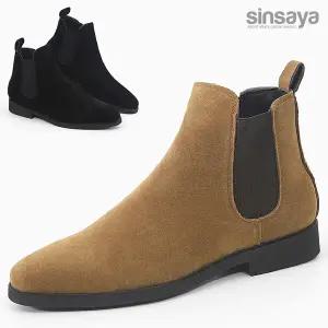 [신사야]신사야 250-290mm 스웨이드 남성 첼시부츠 24S085
