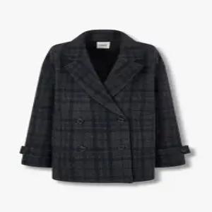 빅 더블 자켓형 체크 코트 (9104411944Z)