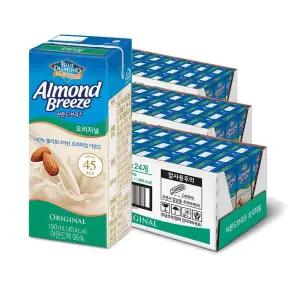아몬드브리즈 오리지널, 190ml, 72개