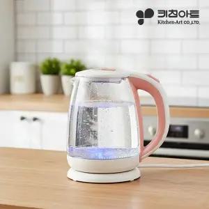 [키친아트] 1.8L 대용량 내열유리 전기포트 주전자 KK-1809G